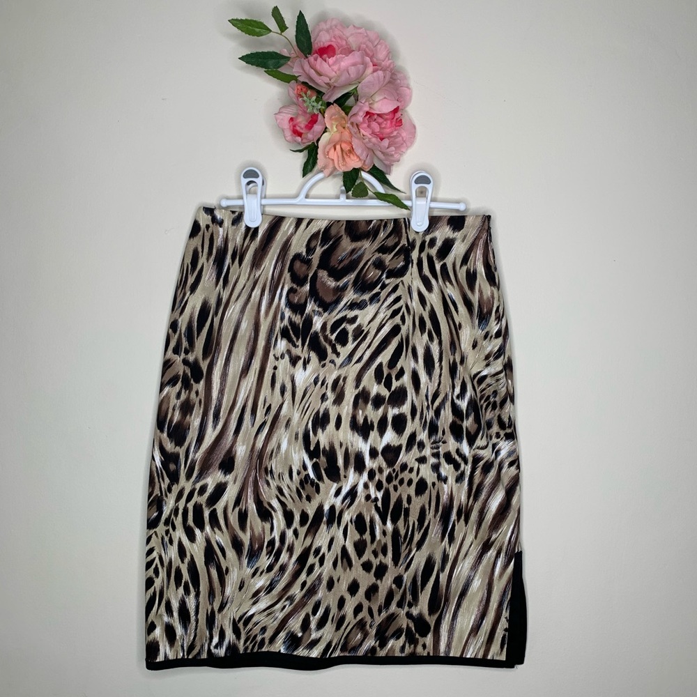 Animal Print Skirt